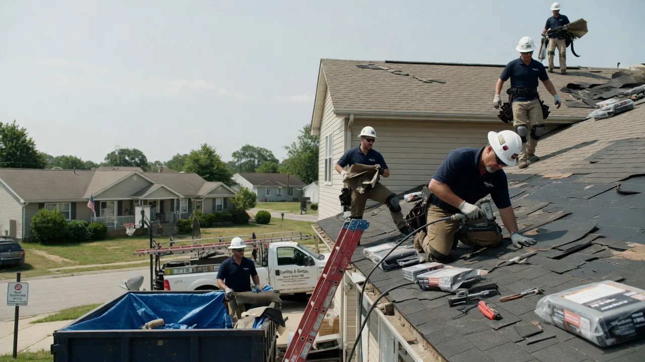 Roof Replacement in Burnham, PA near me